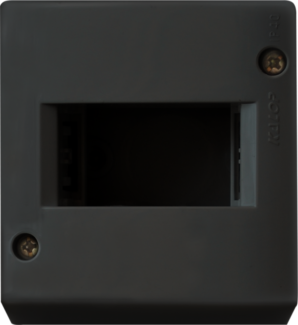 Caja Sigma Negra IP40 1 Mod