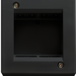 Caja Sigma Negra IP40 2 Mod