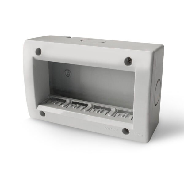 Caja Sigma Gris IP40 4 Mod