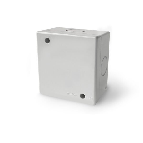Caja Sigma Gris IP40 Ciega Cuadrada