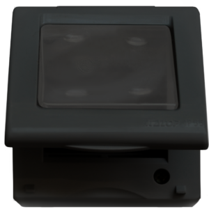 Caja Sigma Negra IP55 C/Tapa Membrana 2 Mod.