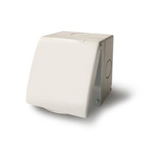 Caja Sigma Gris IP55 C/Tapa Ciega 2 Mod.