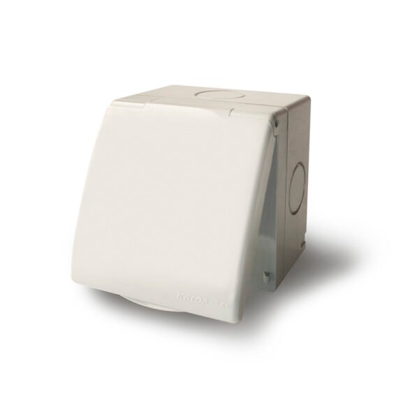 Caja Sigma Gris IP55 C/Tapa Ciega 2 Mod.