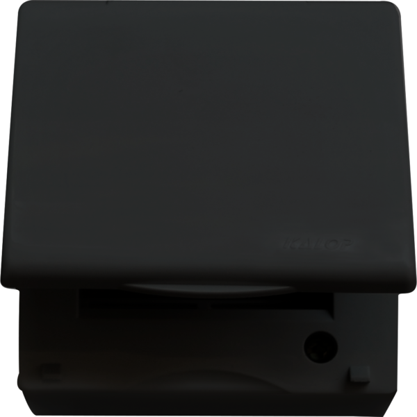 Caja Sigma Negra IP55 C/Tapa Ciega 2 Mod.