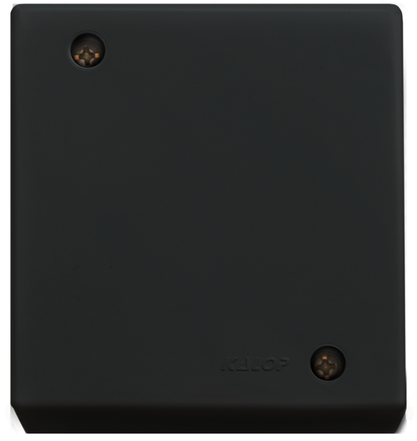 Caja Sigma Negra IP55 Ciega Cuadrada