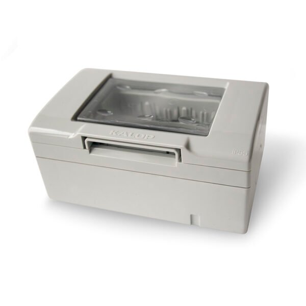 Caja Sigma Gris IP55 C/Tapa Membrana 3 Mod.