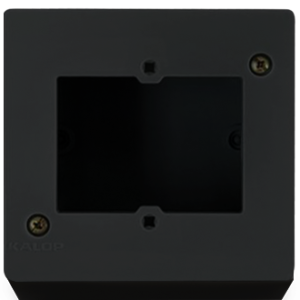 Caja Sigma Negra IP40 P/Bastidor Mignon 5x5