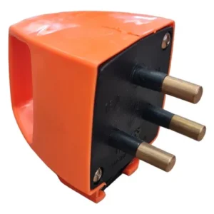 Ficha Industrial Macho Naranja 3x16A