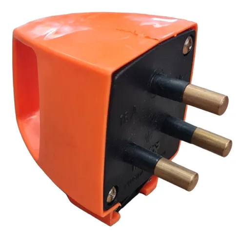 Ficha Industrial Macho Naranja 3x16A