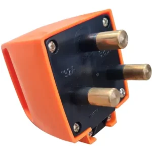 Ficha Industrial Macho Naranja 3x32A