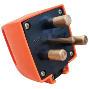 Ficha Industrial Macho Naranja 3x32A+T
