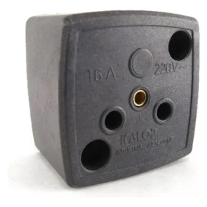 Base Industrial Negra 2x16A+T