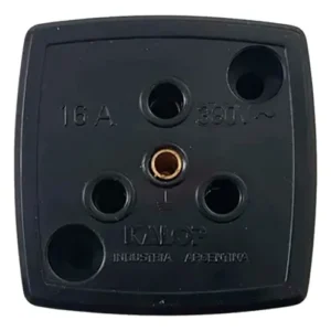 Base Industrial Negra 3x16A+T