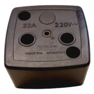Base Industrial Negra 2x32A+T