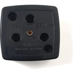 Base Industrial Negra 3x32A+T
