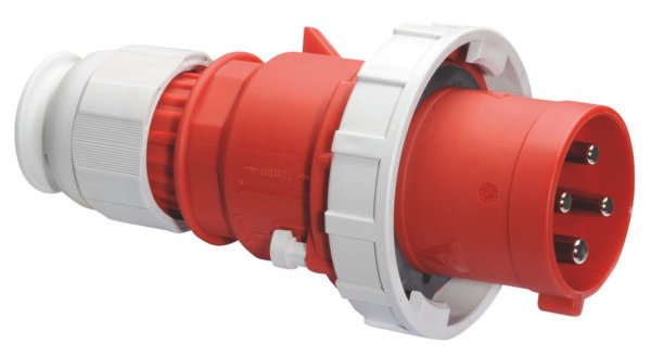 Ficha Macho 380v IP67 63A+T -BALS