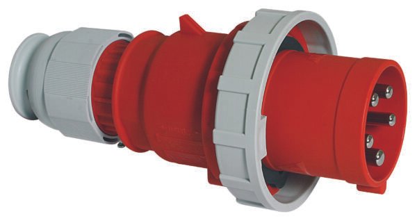 Ficha Macho 380v IP67 63A+T+N -BALS