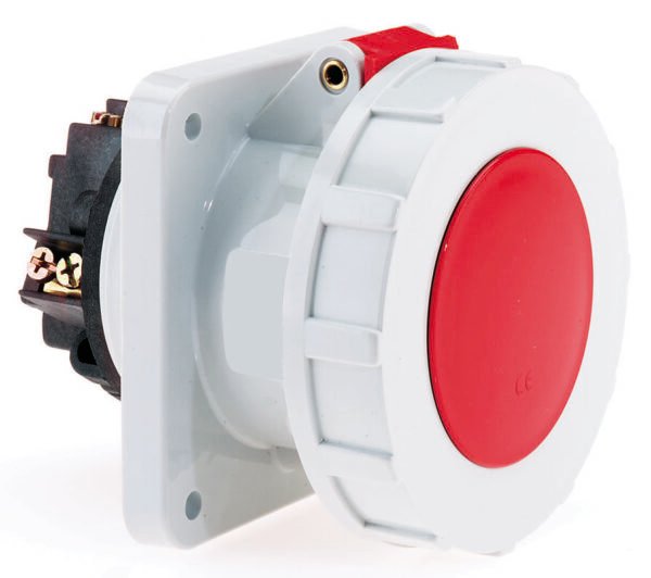 Toma Embutir 380v IP67 63A+T -BALS