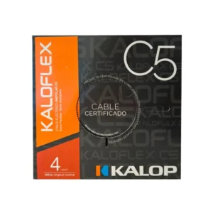 Cable Unipolar IRAM C5 04,00mm V/A x100Mts