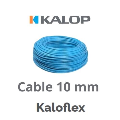Cable Unipolar IRAM C5 10,00mm Cel x100Mts