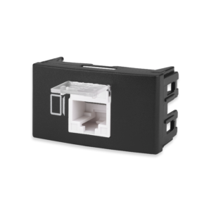 Mod. RJ45 Computacion Cat. 6 Negro