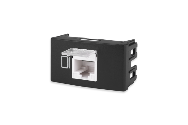 Mod. RJ45 Computacion Cat. 6 Negro