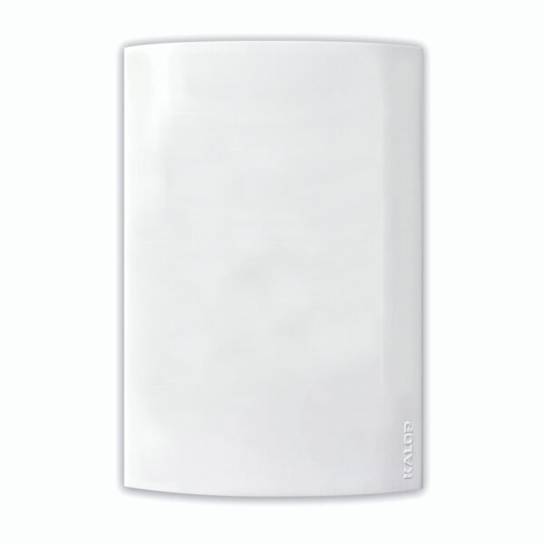 Tapa 3 Mod. Rect. 10x5 Civil Ciega Blanca