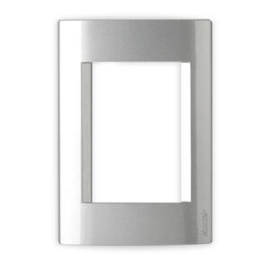Tapa 3 Mod. Rect. 10x5 Civil Bicapa Gris Titanio
