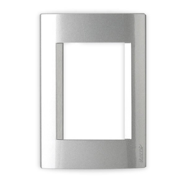 Tapa 3 Mod. Rect. 10x5 Civil Bicapa Gris Titanio