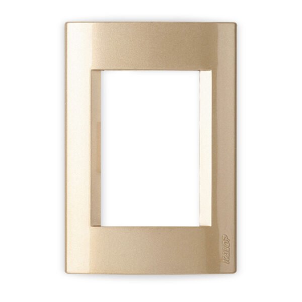 Tapa 3 Mod. Rect. 10x5 Civil Bicapa Gold