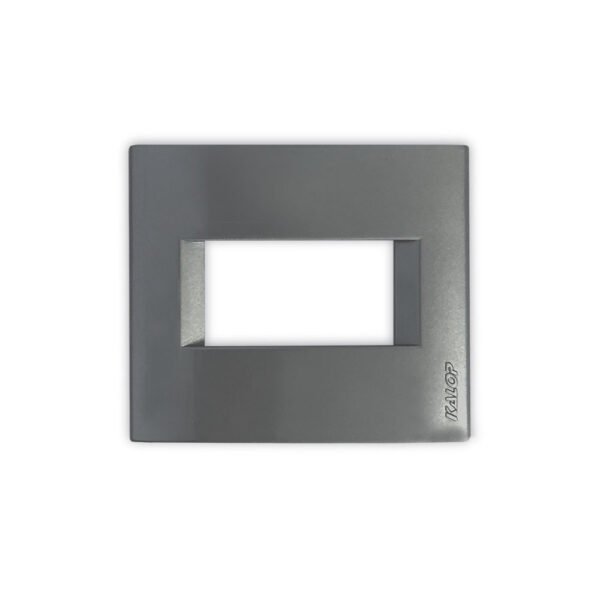Tapa 1 Mod. Mignon 5x5 Civil Bicapa Gris Titanio