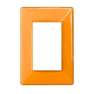 Tapa 3 Mod. Rect. 10x5 Luminic Naranja