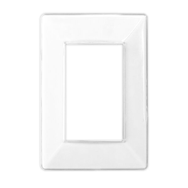 Tapa 3 Mod. Rect. 10x5 Luminic Blanco