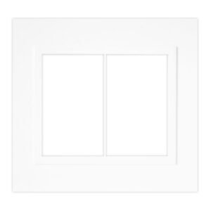 Tapa 6 Mod. Cuadrada 10x10 Zen Basic Blanca